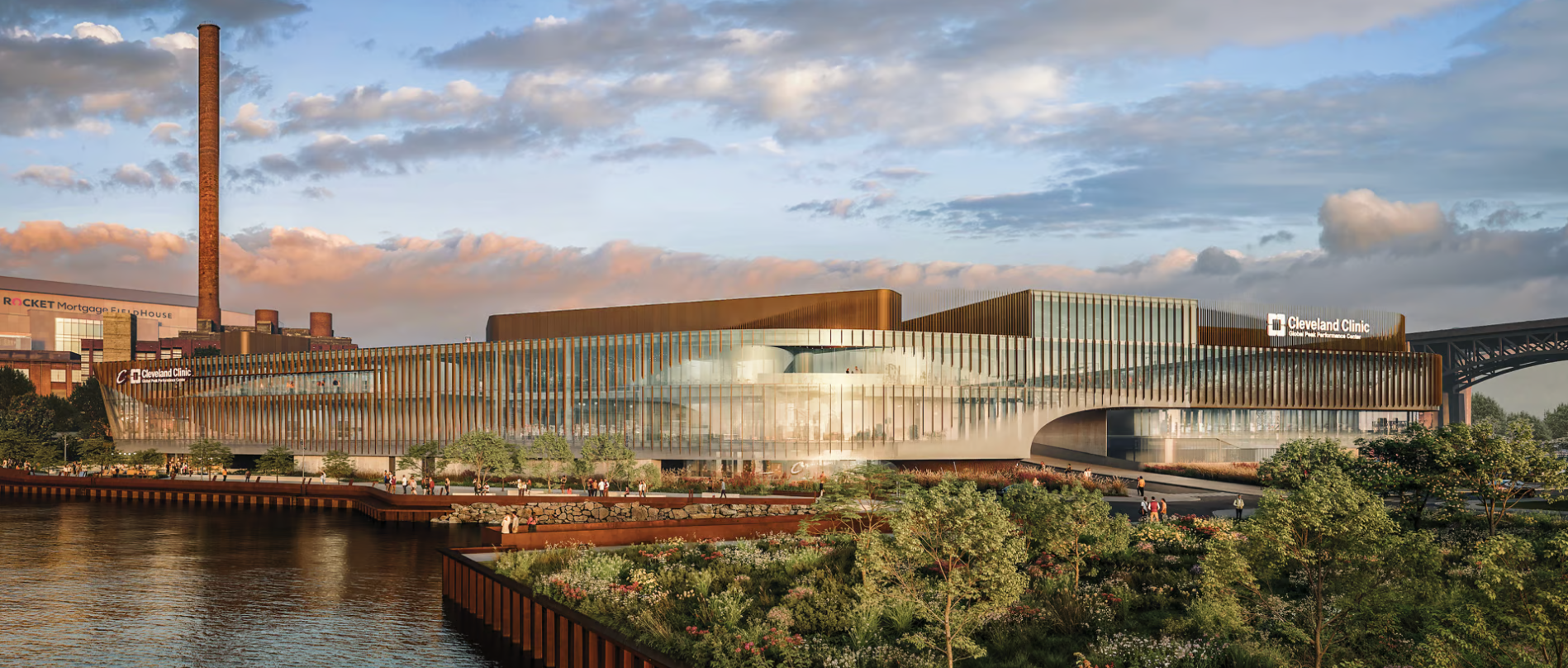 Cavs and Cleveland Clinic break ground on new joint riverfront facility